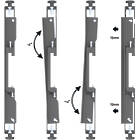 Multibrackets 0631 M Wallmount Pro MBW2U Micro Adjustable Black|2 × Monitor Wall Mount product image