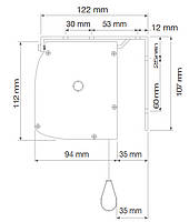 Screen International CHC160X100 74" (1.89m)
 16:10 aspect ratio projection screen product image