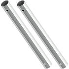 Unicol 1800AVX2 2×{calcColumnLengthCM} mild steel chrome finished column predrilled for Avecta furniture