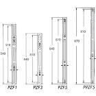 Unicol PZF3 Pair Of ScreenRail / PoziMount Non-Tilting Arms product image