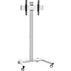 Vogels T2044S {calcProductGroup} Height Adjustable Monitor Trolley finished in {StandardColour} ({calcScreenSizeRangeINCH} / Max {calcMaxLoadText}; VESA {calcVESARange}; {DegTilt} Tilt; **{calcScreenCentreHeightMaxCM} to screen centre**)