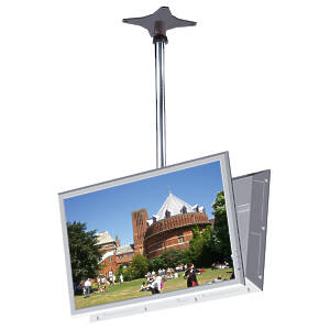 TV/Monitor Back-to-Back Ceiling Mount Kit with 3m Column